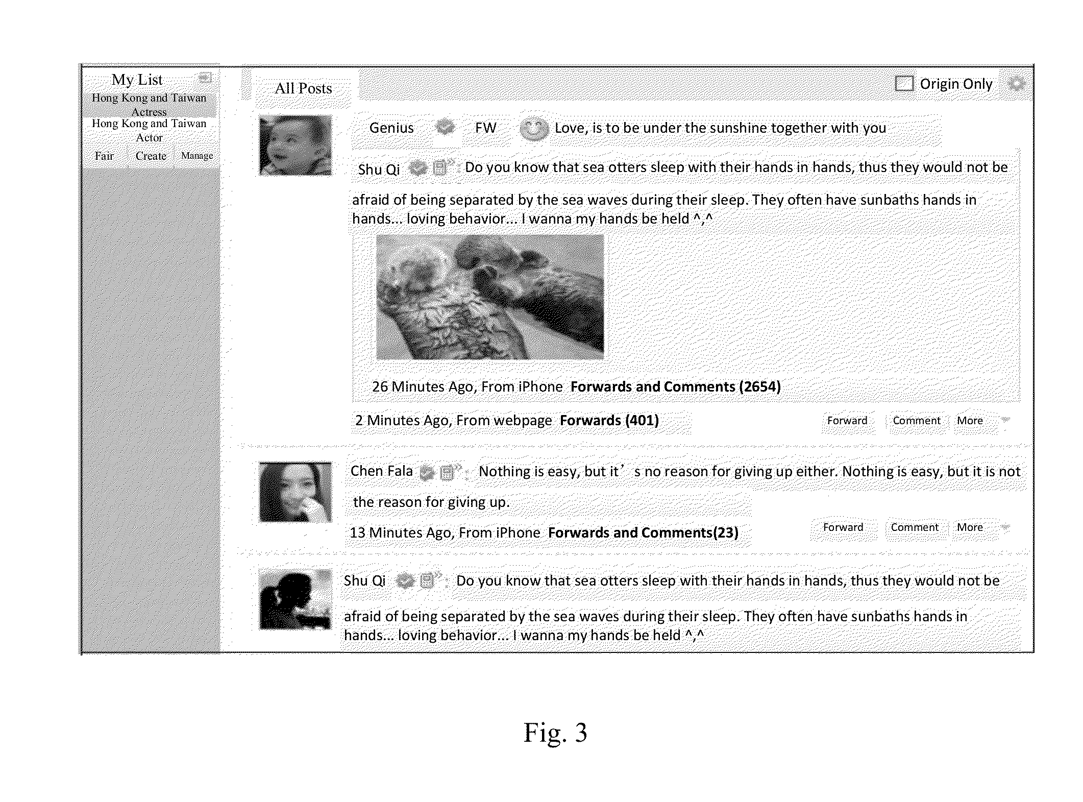 Method and system for displaying micro-blog message, micro-blog terminal, and server, and storage medium