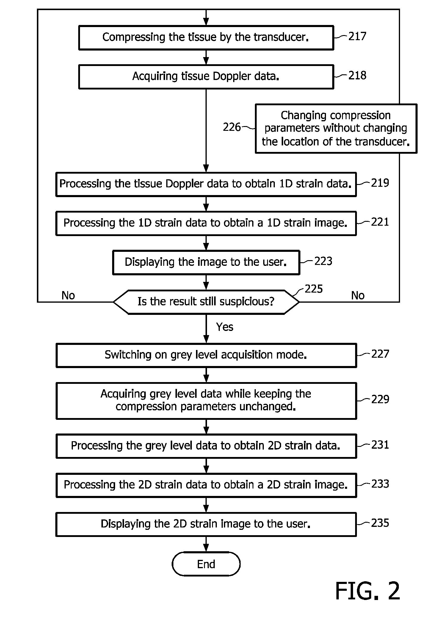 Tissue strain analysis