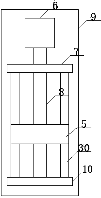 Floating type laser transmission welding clamping apparatus