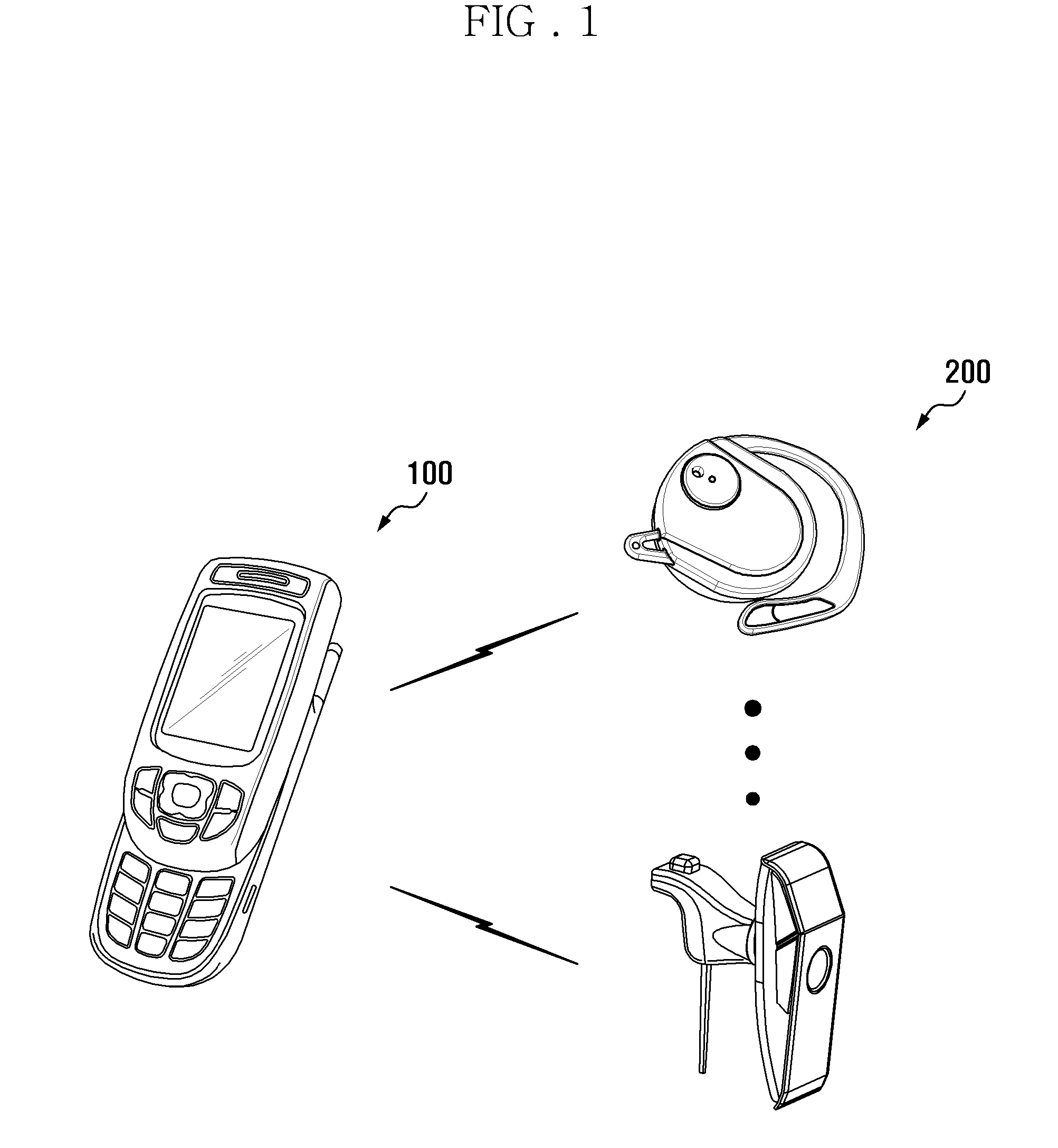 Bluetooth-enabled mobile terminal and fast device connection method thereof