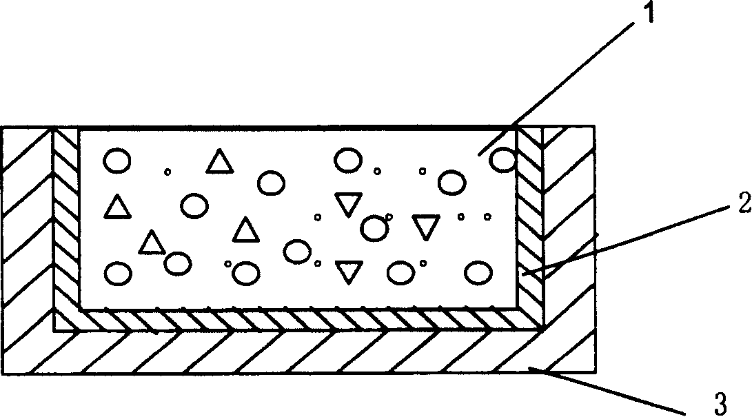 Composite board of scratch resistance, and preparation method