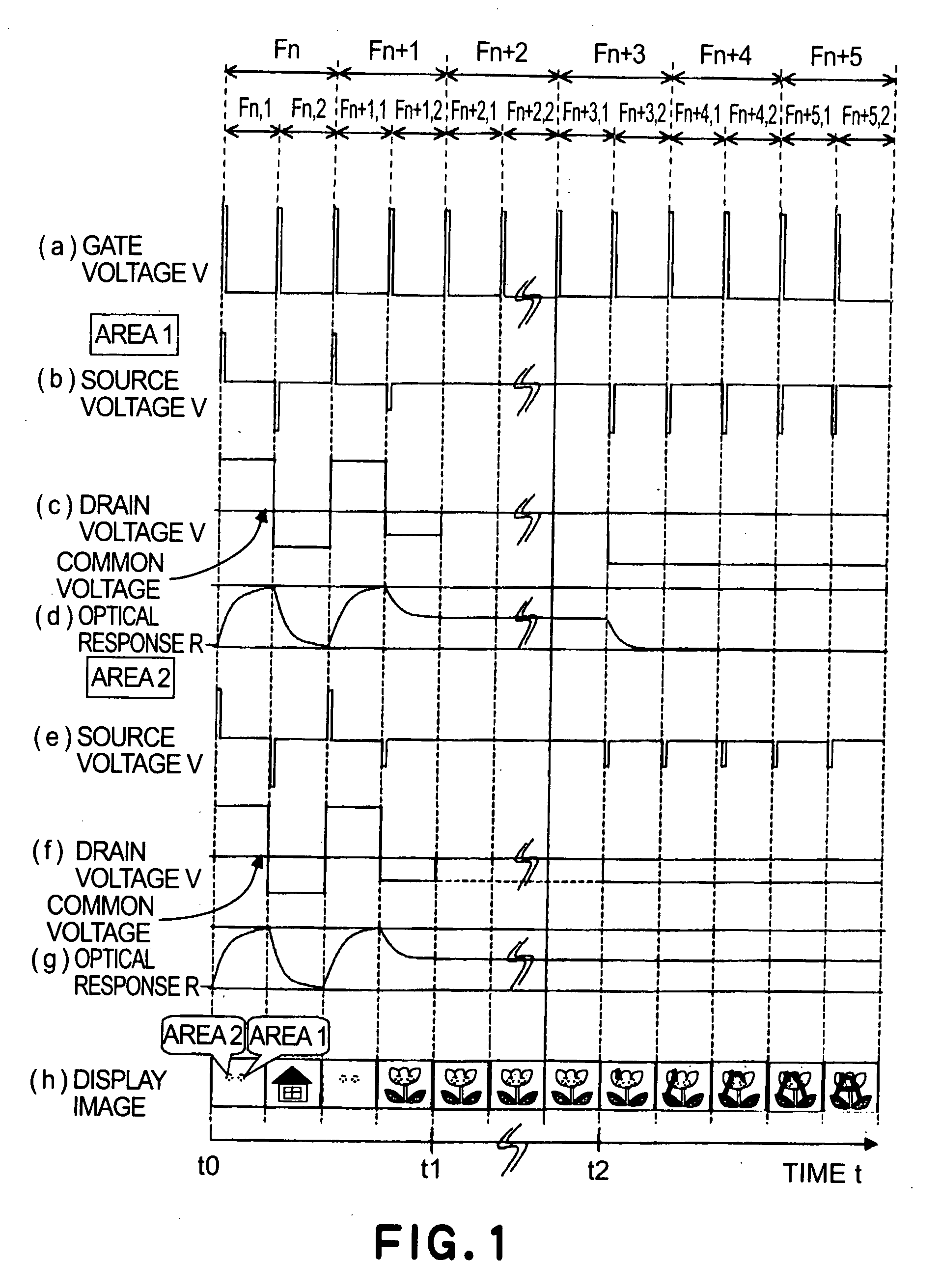 Driving method of display apparatus in which a handwriting can be overwritten on the displayed image