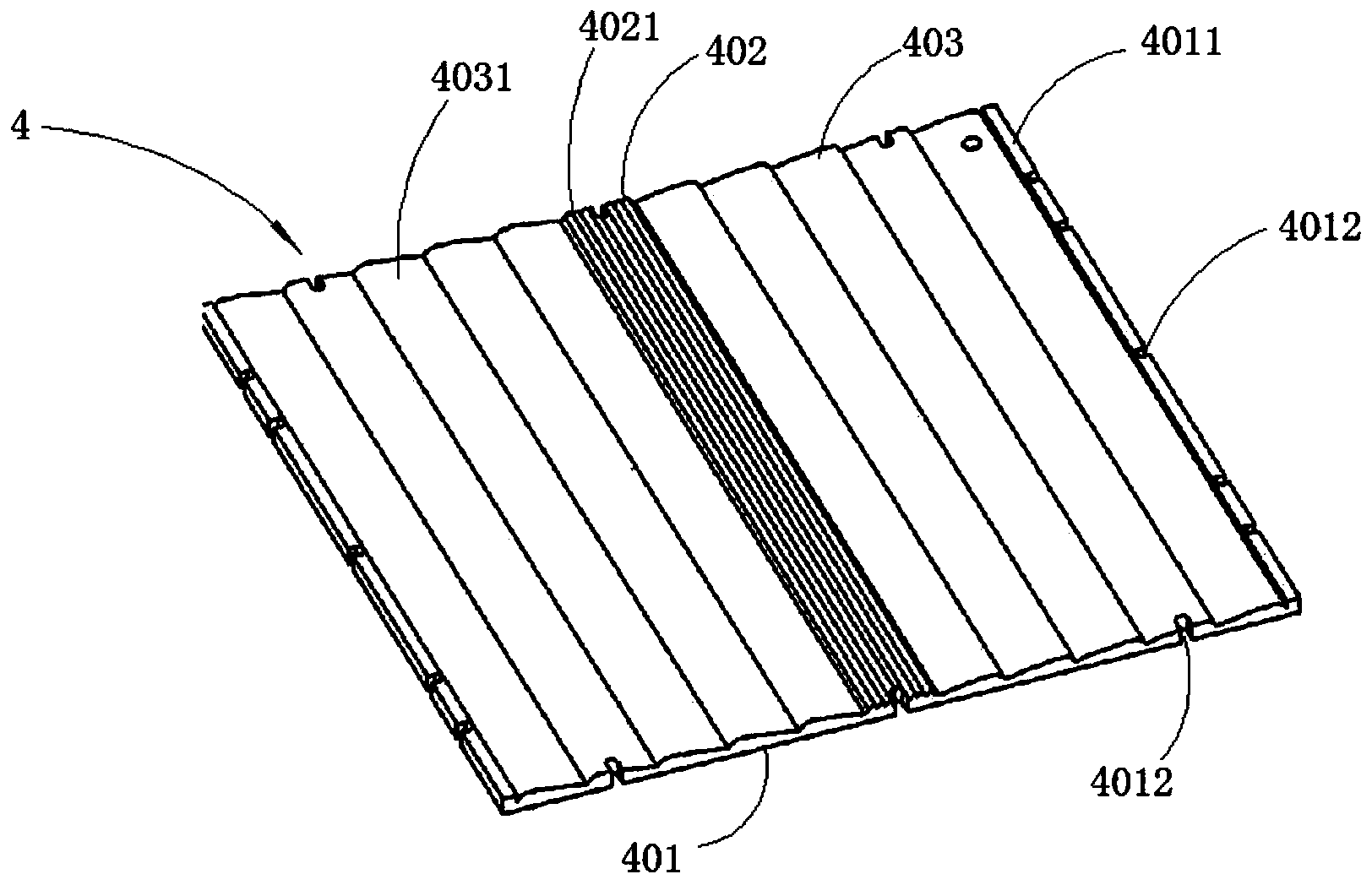 LED panel light