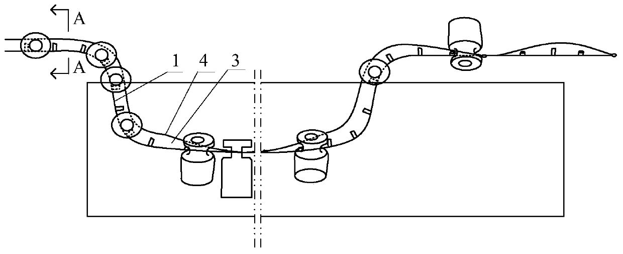 System for preparing parecoxib freeze-dried powder injection