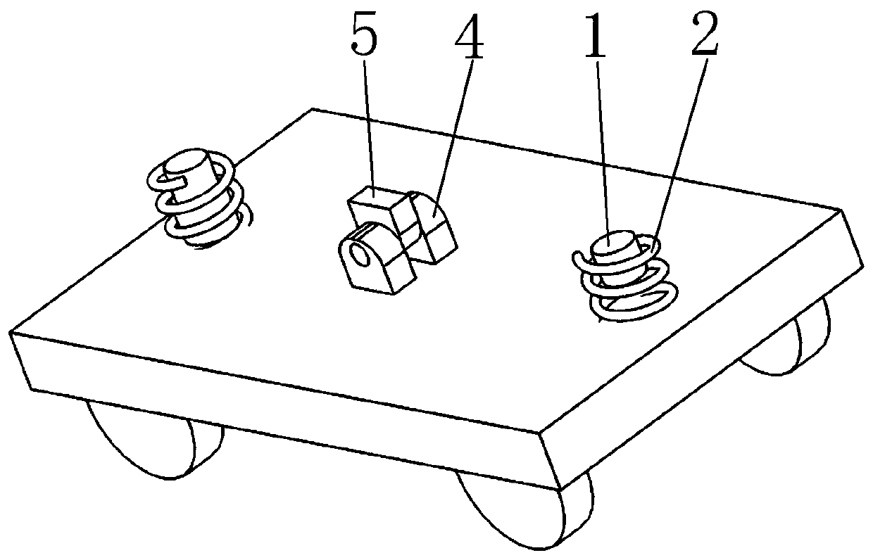 An anti-rollover device used on agricultural machinery based on centrifugal force adjustment