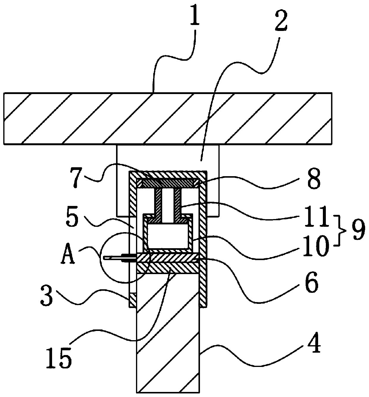 An Electromagnetic Effect Pile End Rigidity Adjusting Device