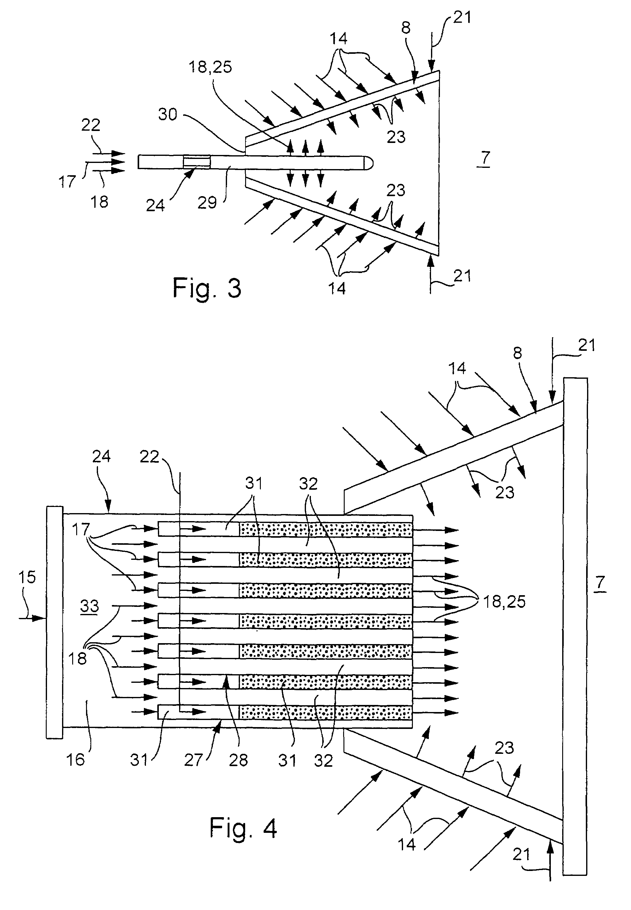 Method for the combustion of a fuel-oxidizer mixture