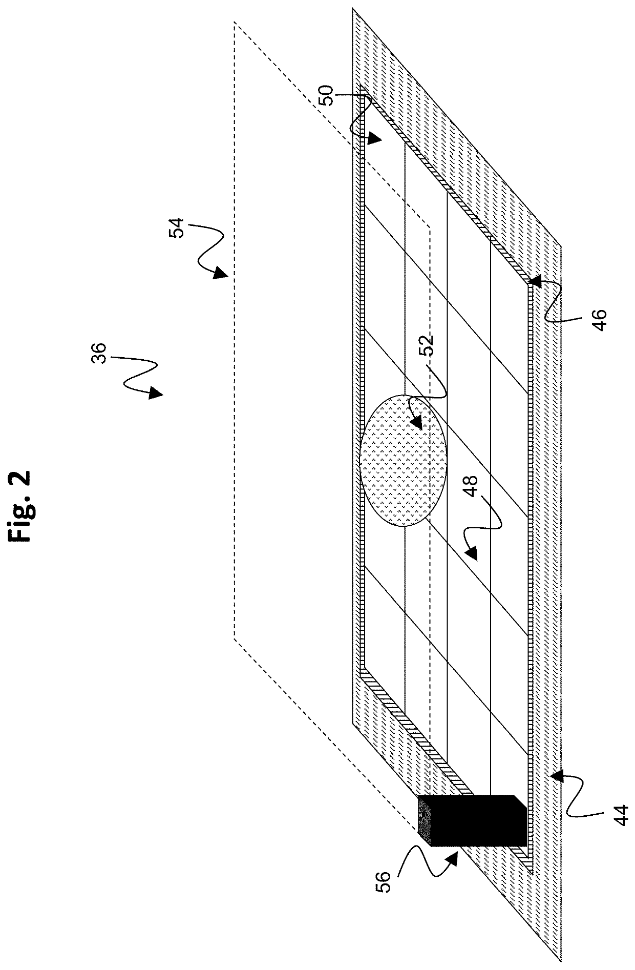 Molecular separation by diffusion using an ewod device