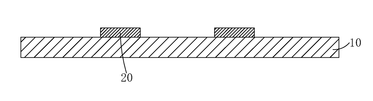 Manufacture method of TFT substrate and manufactured TFT substrate