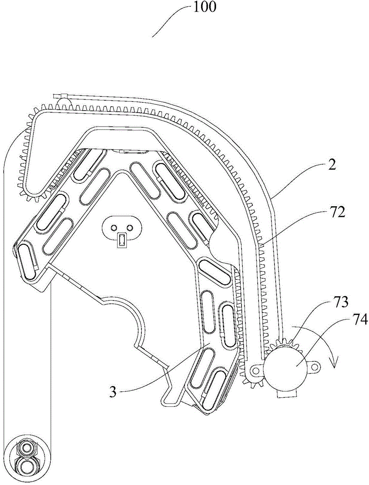 Air conditioner indoor unit and air conditioner provided with same