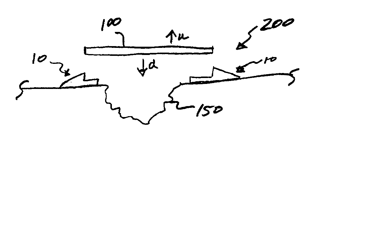 Shouldered ramp for streetwork cover and method of use