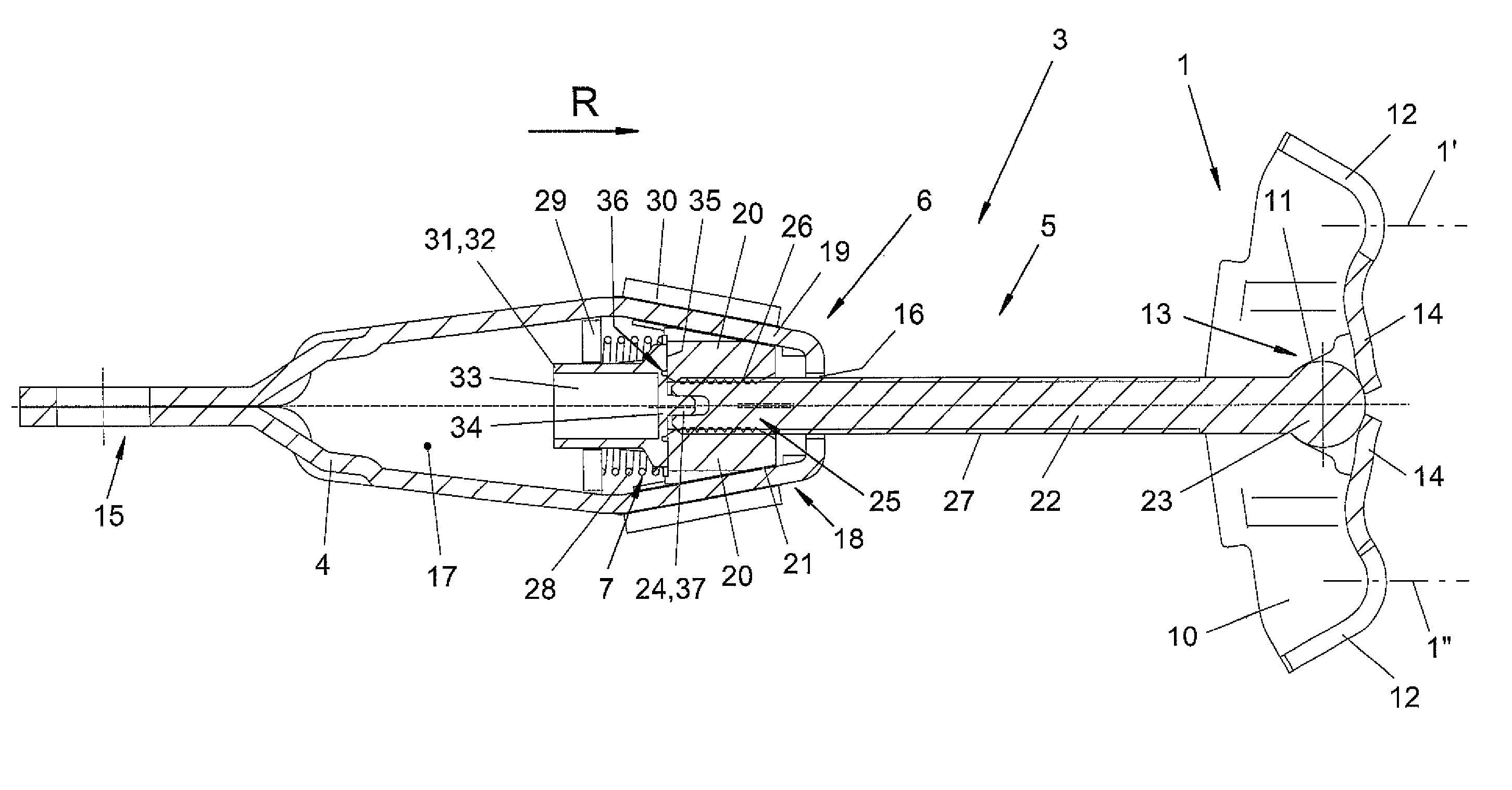 Bowden cable adjusting device and mounting process