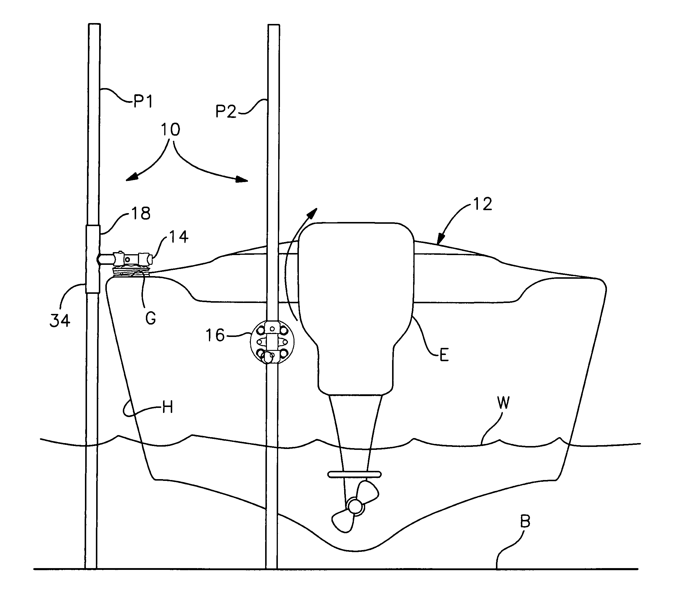 Boat anchoring system