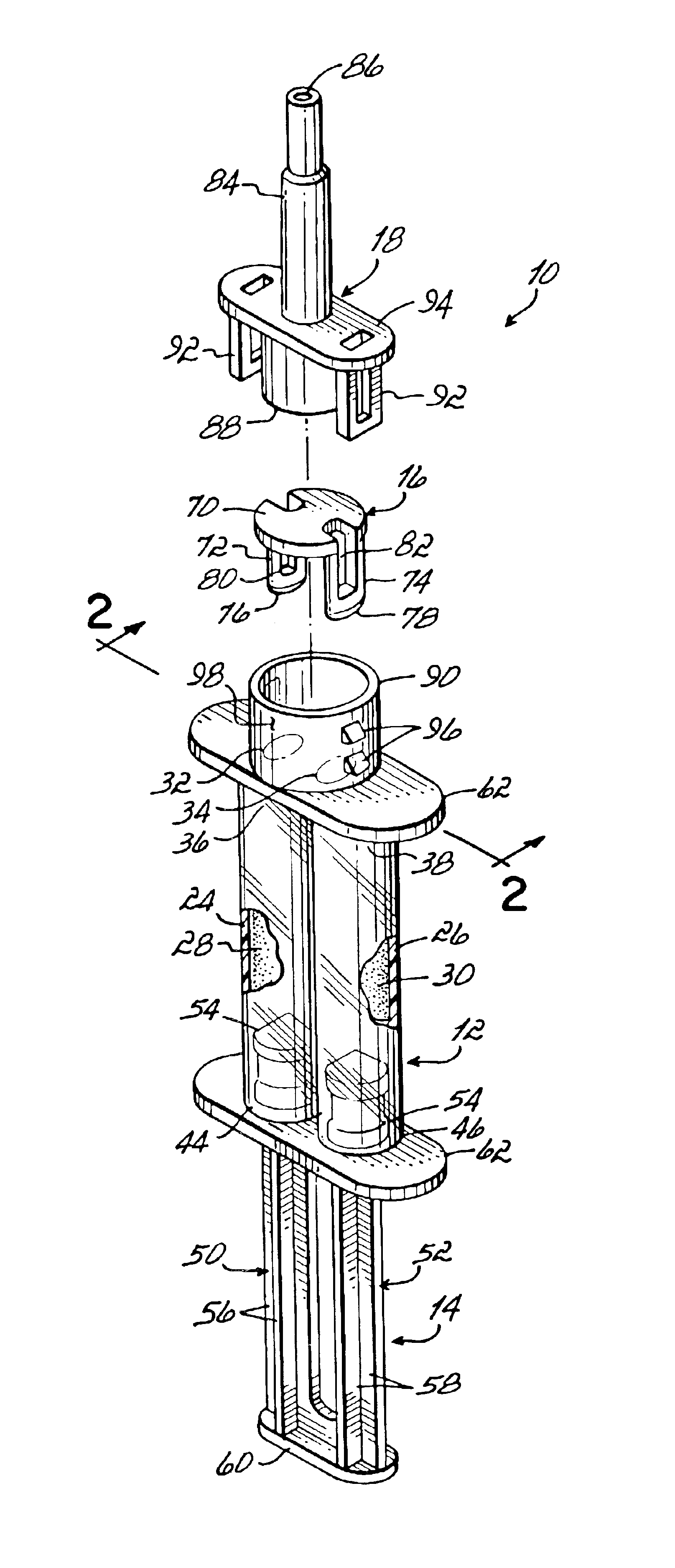 Single dose dental impression material delivery system and method