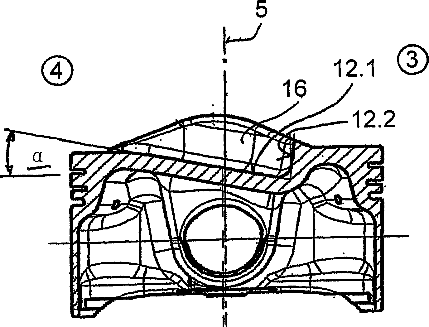 Reciprocating internal-combustion engine with direct fuel injection by means of an injector arranged on the intake side