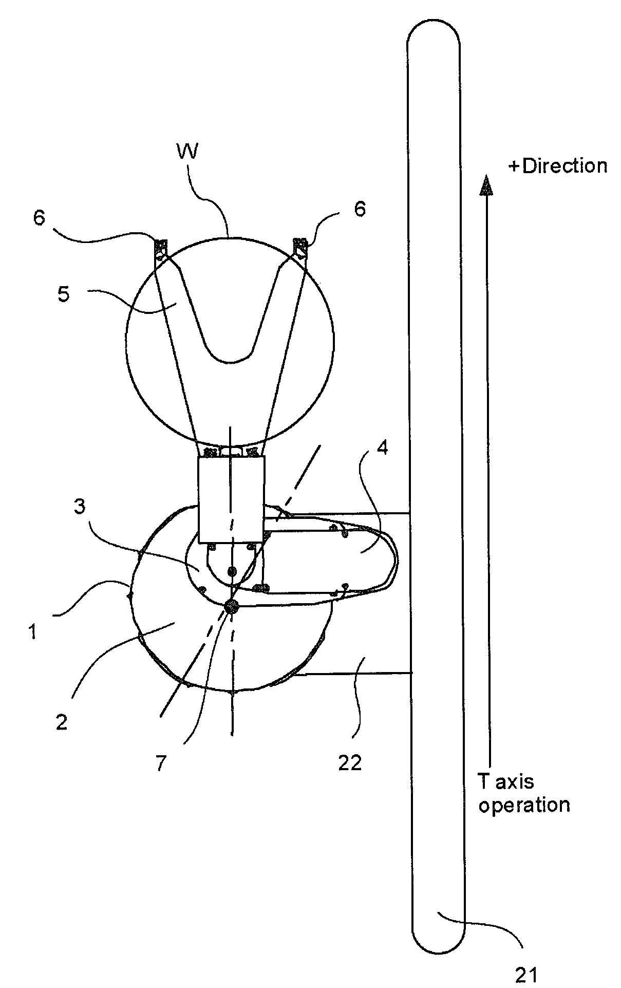 Wafer position teaching method and teaching tool