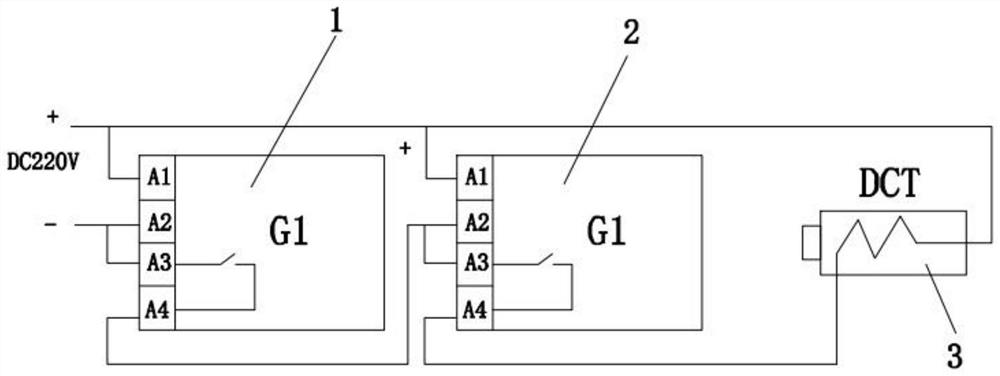 High-voltage switch protection circuit device applied to power network