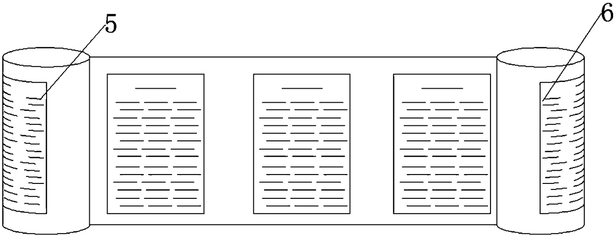 Music score facilitating page turning and piano capable of turning pages automatically