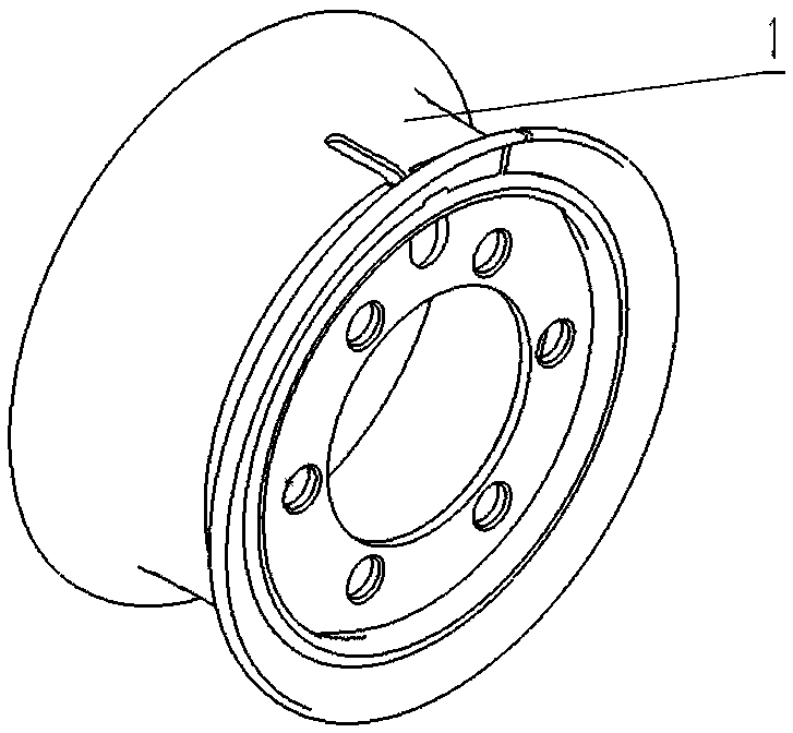 A simulation modeling method of wheel rim