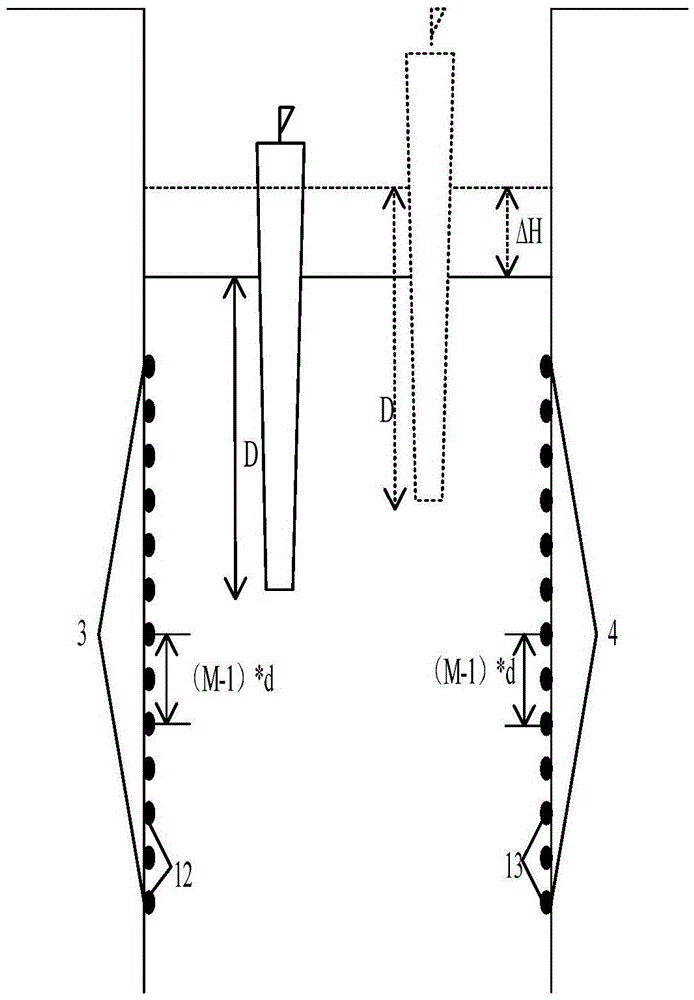 Wide-range lateral-scanning type draught detection system and working method thereof