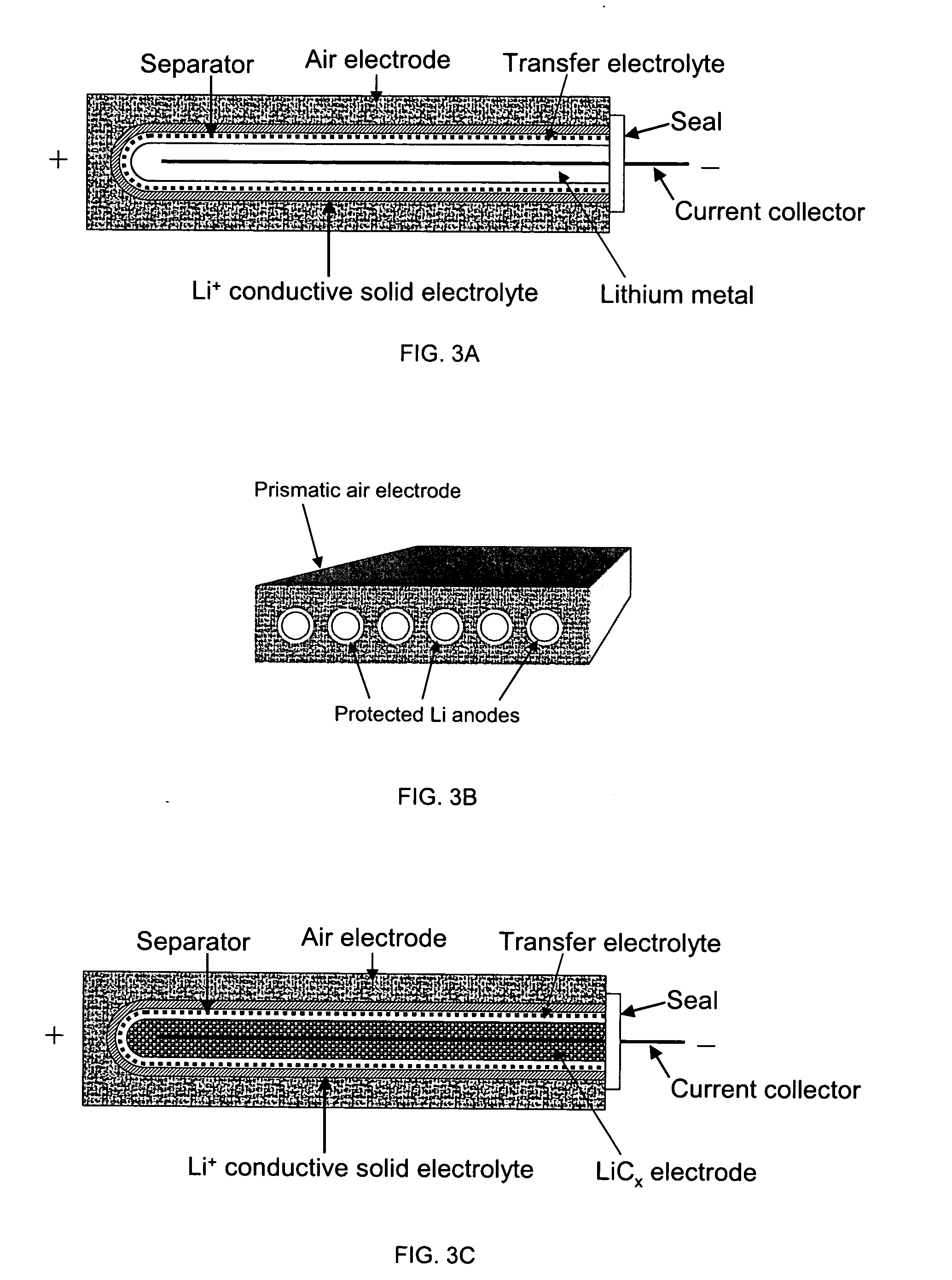 Protected active metal electrode and battery cell structures with non-aqueous interlayer architecture