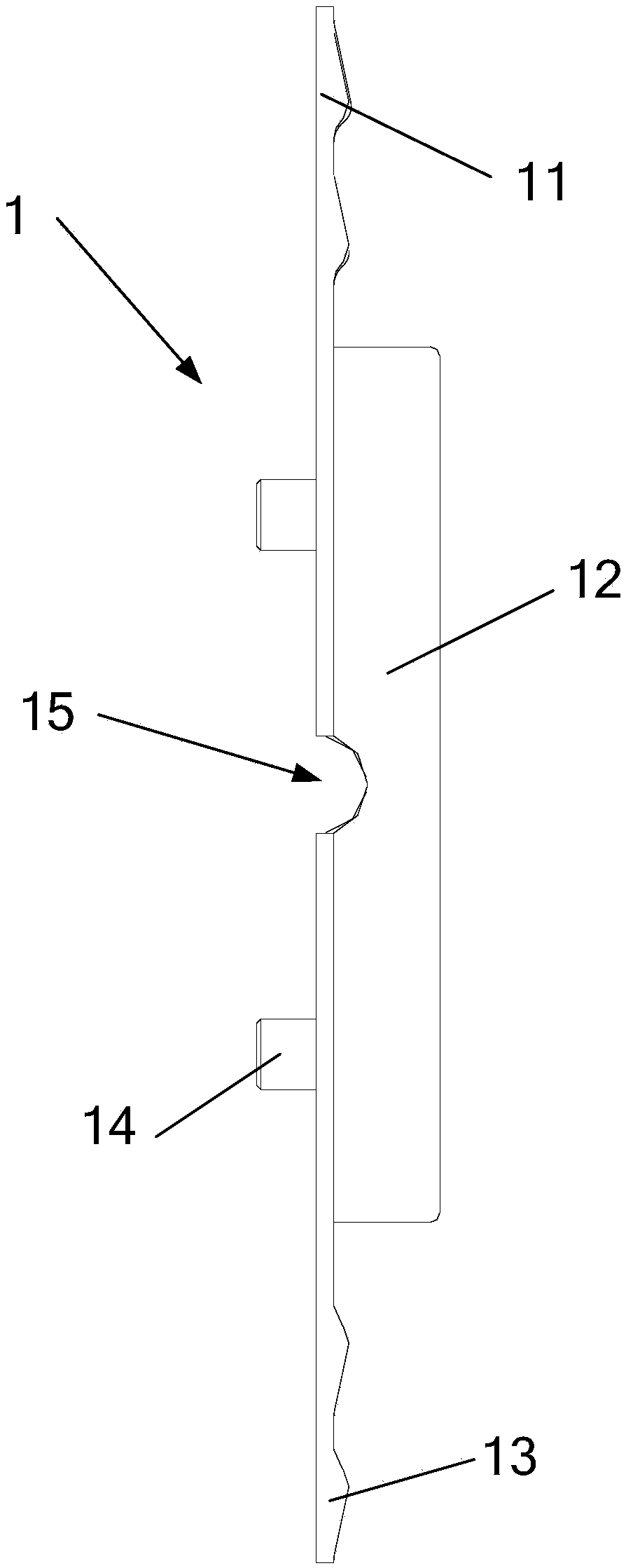 Key assembly structure of mobile terminal and mobile terminal