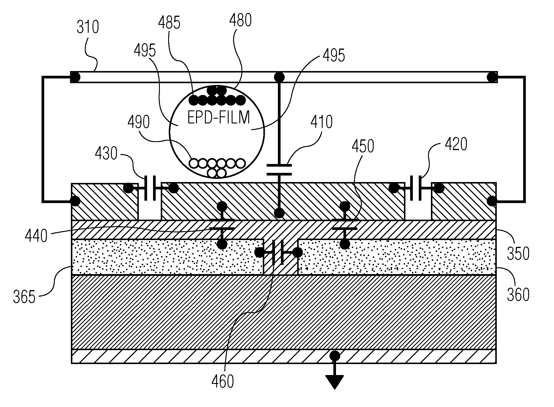 Passive multiplexing extension for electronic paper displays