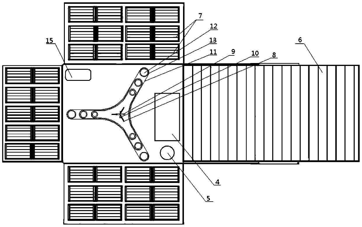 Wind measurement comprehensive measurement and control station based on mobile vehicle platform