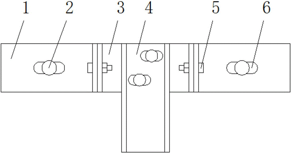 Mounting frame of elevator landing door