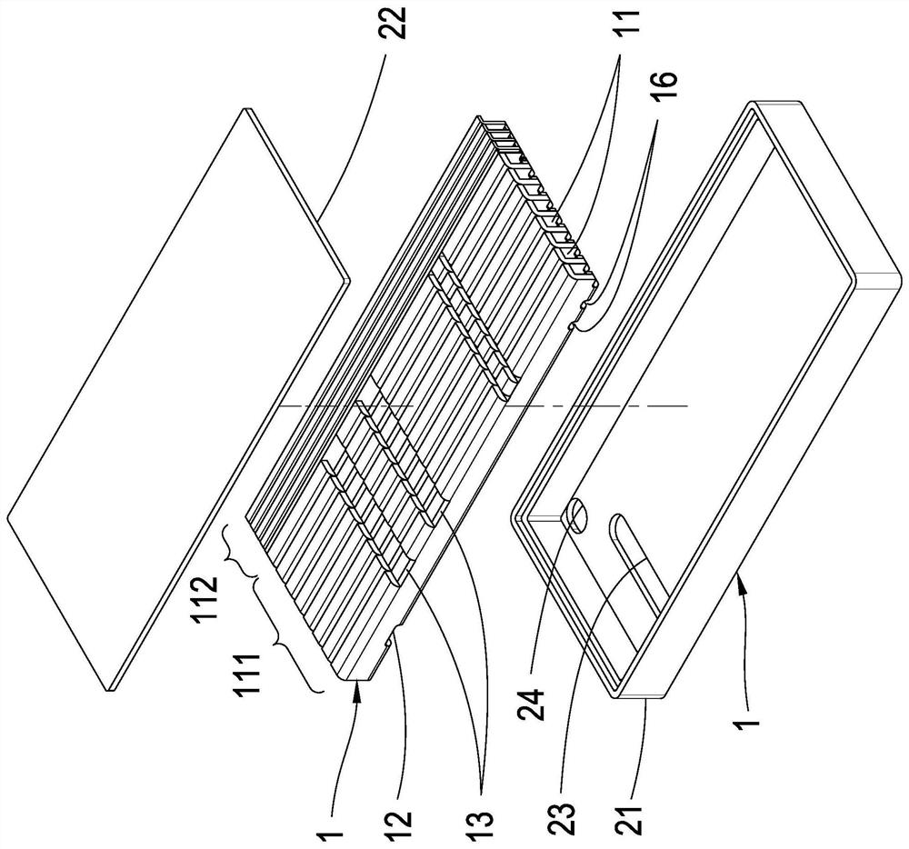 Heat dissipation structure of condenser