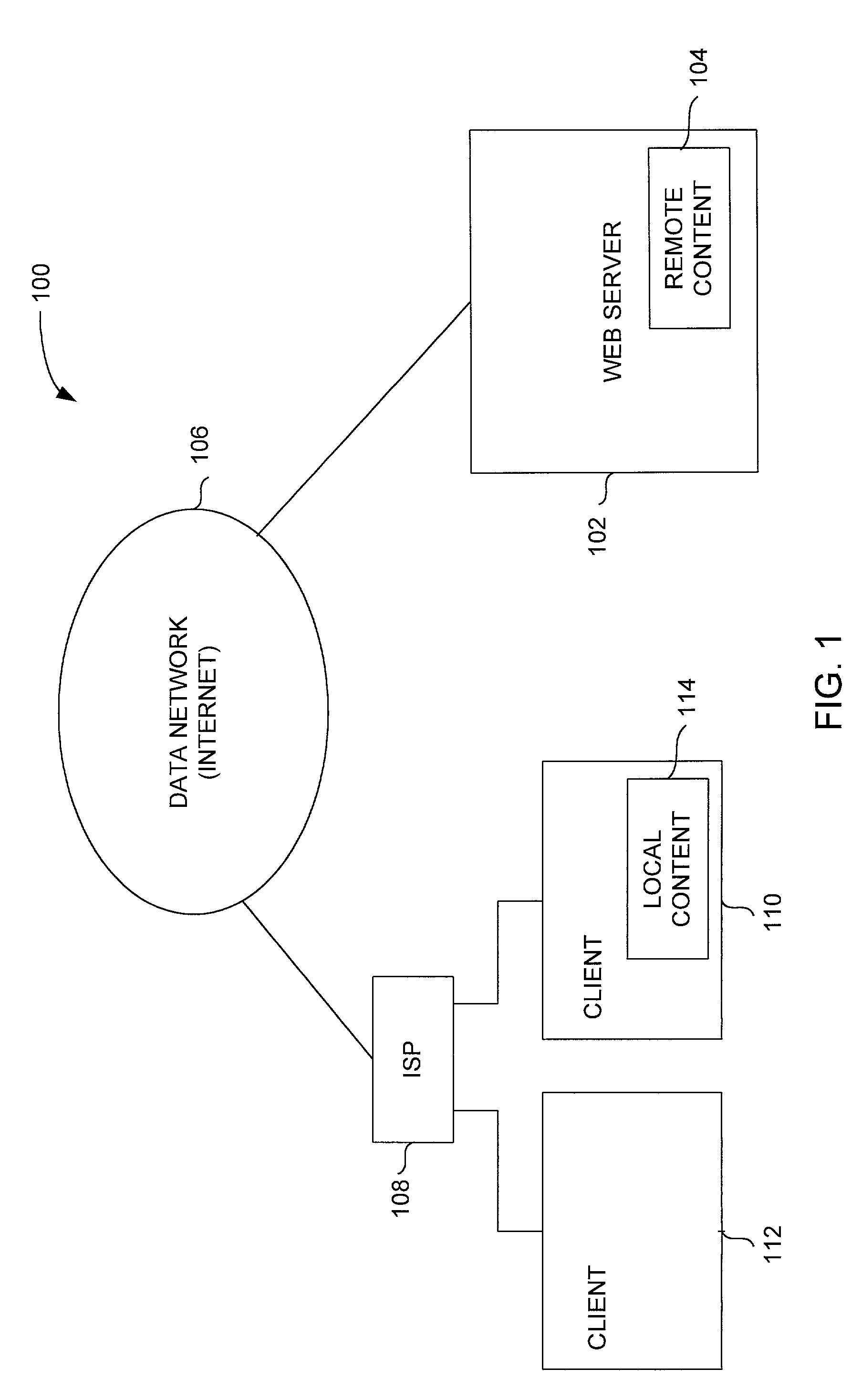 Method and system for facilitating usage of local content at client machine