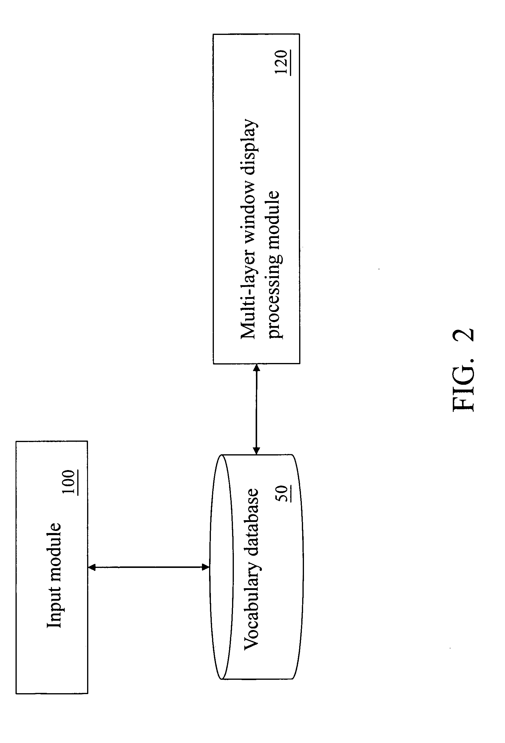 Multi-layer window display system and method for real-time translation