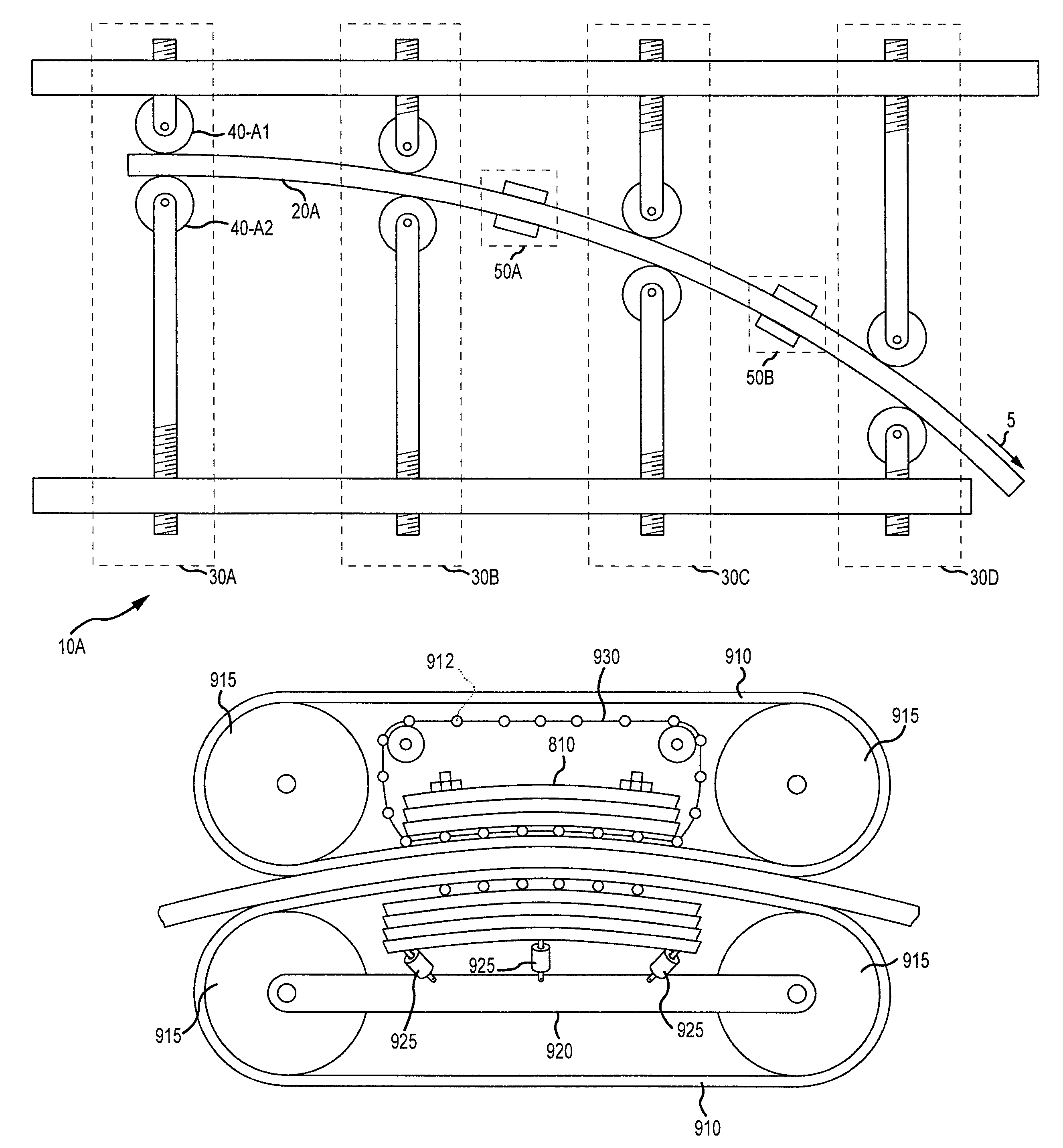 Stretch roll forming