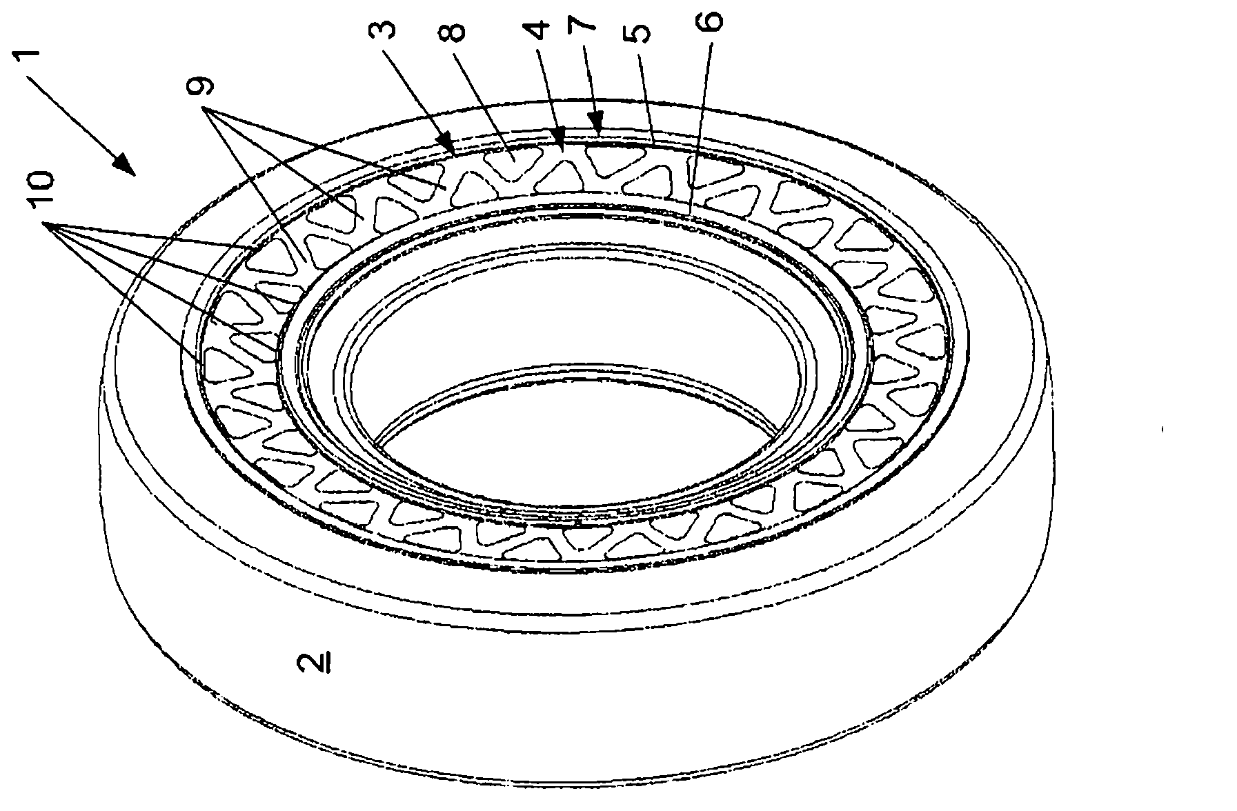 Non- pneumatic tire