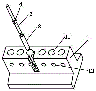A drop point detection device and detection method for ointment for cables