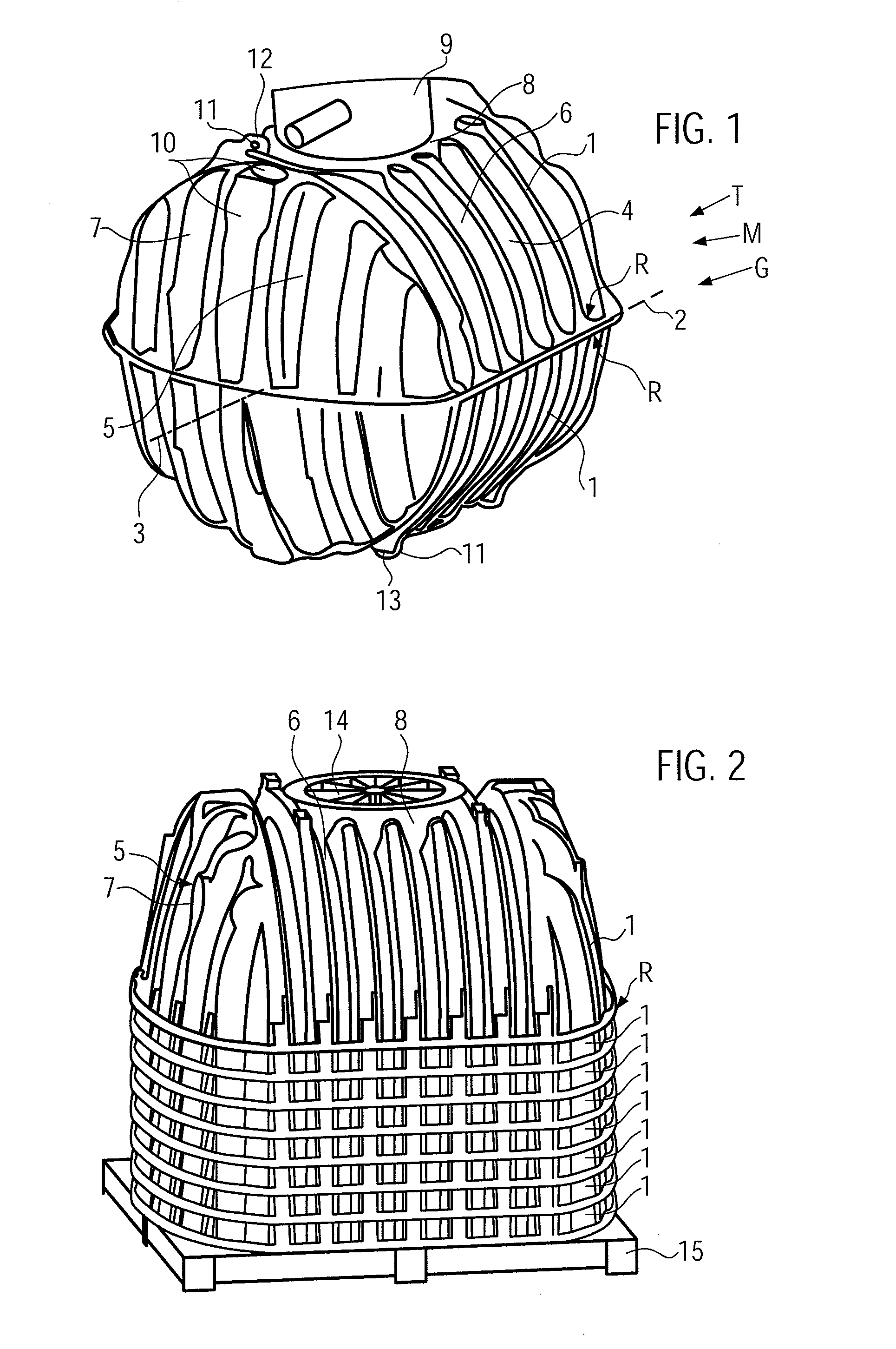 Water tank and method for manufacturing a water tank