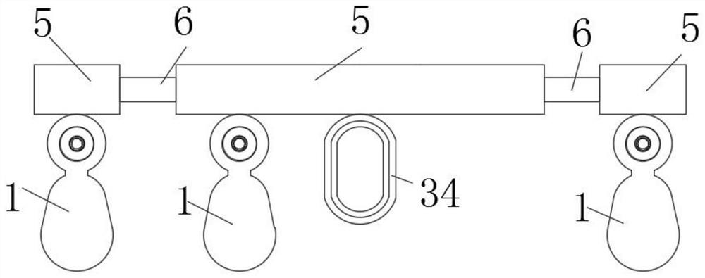 An electrode sheet for collecting EEG signals in anesthesia depth monitoring equipment