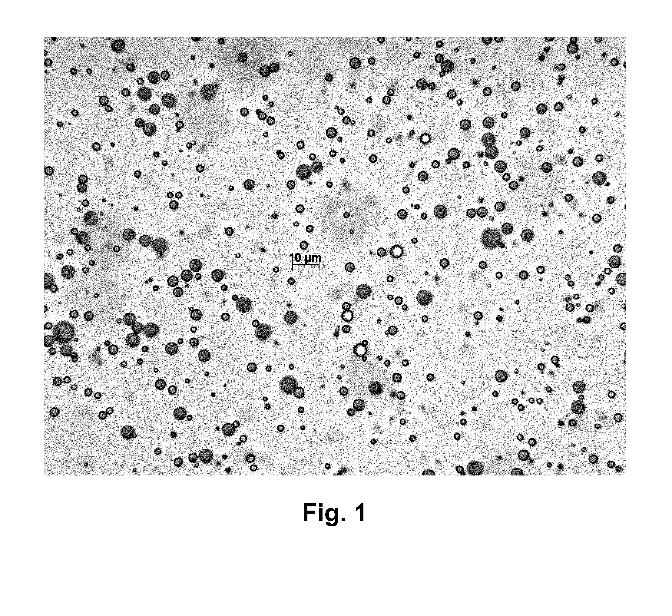 Herbicidal composition comprising polymeric microparticles containing a herbicide