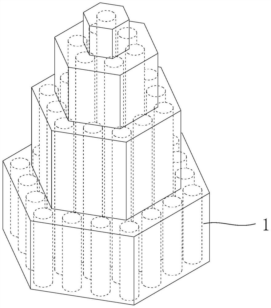 Hot end block, thermoelectric power generation system, liquid stack and its operation method and application