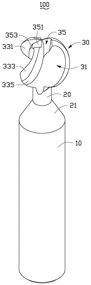 Bevel processing method and the cutting tool used