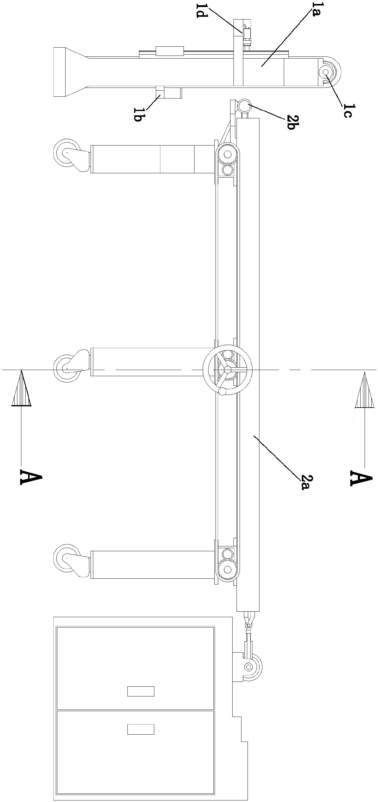 Automatic conveying device of plates