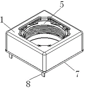 Anti-torsion lens driving device