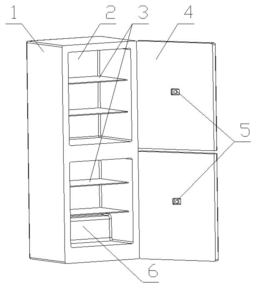 Intelligent refrigerator control method and intelligent refrigerator