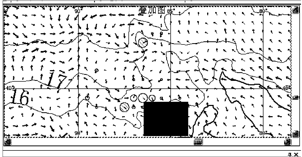 Construction method of quick forecasting operation system of fishery fishing condition