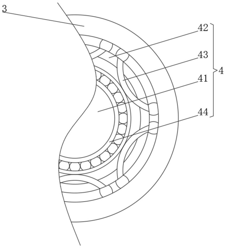 A cooling motor