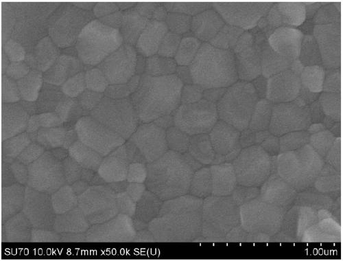 Sintering method of dense oxide ceramic body