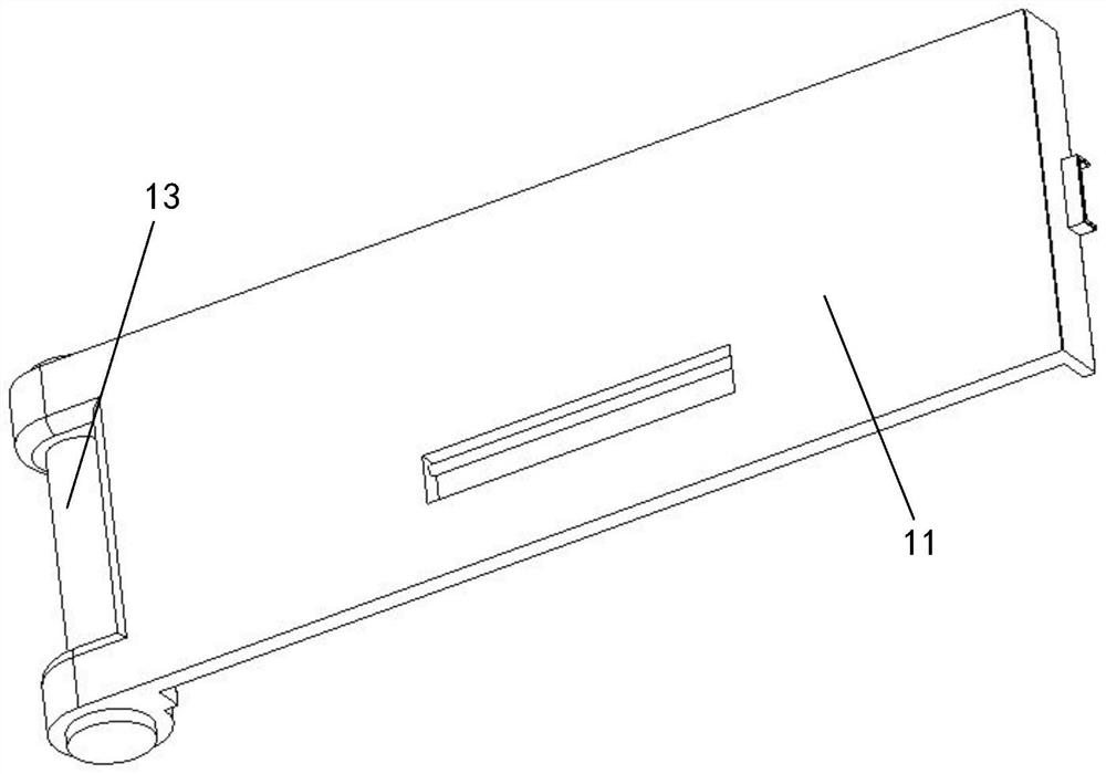 Cable management frame device and cable welding equipment