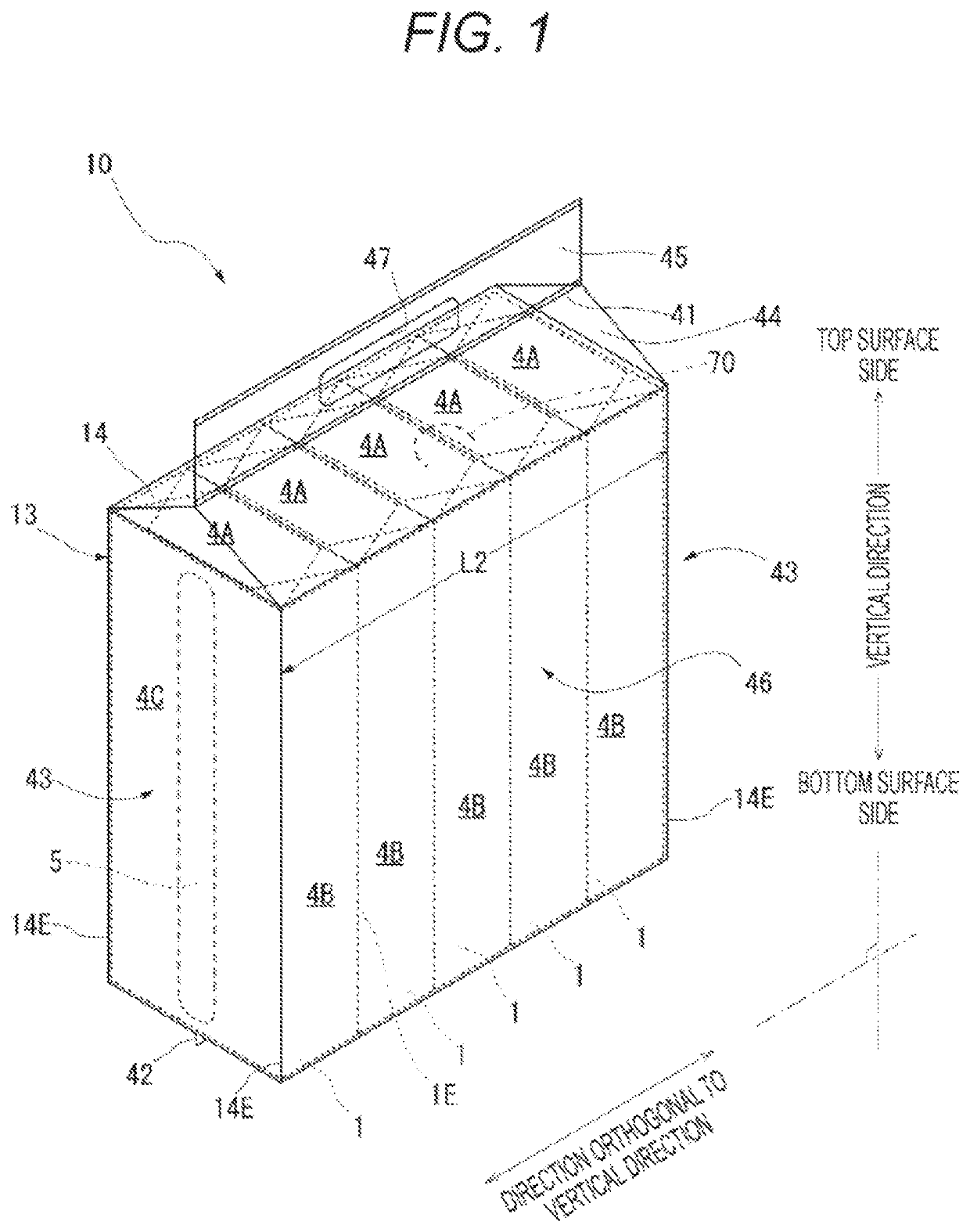 Film-packaged tissue assembly package and method for producing film-packaged tissue assembly package