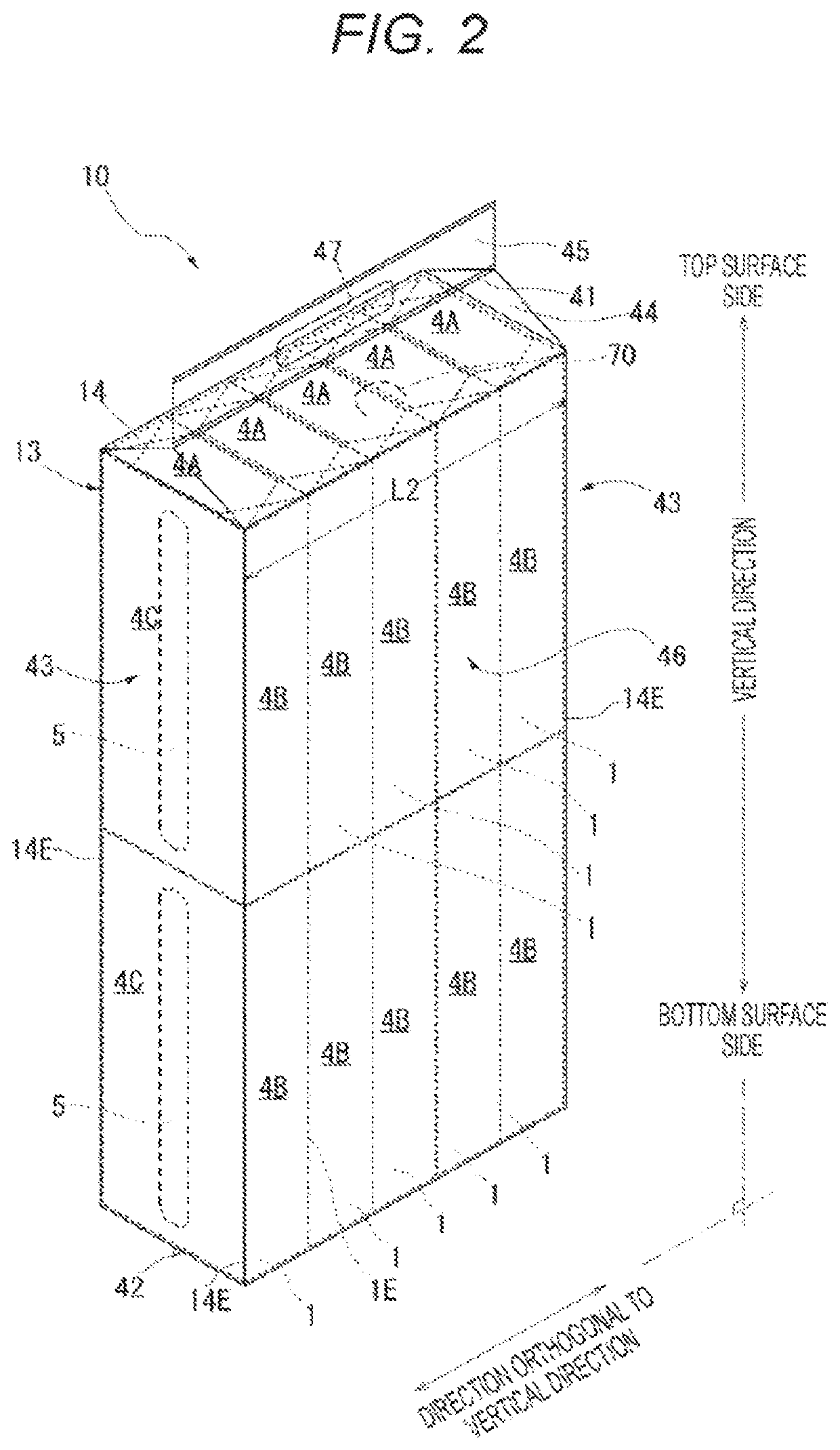 Film-packaged tissue assembly package and method for producing film-packaged tissue assembly package