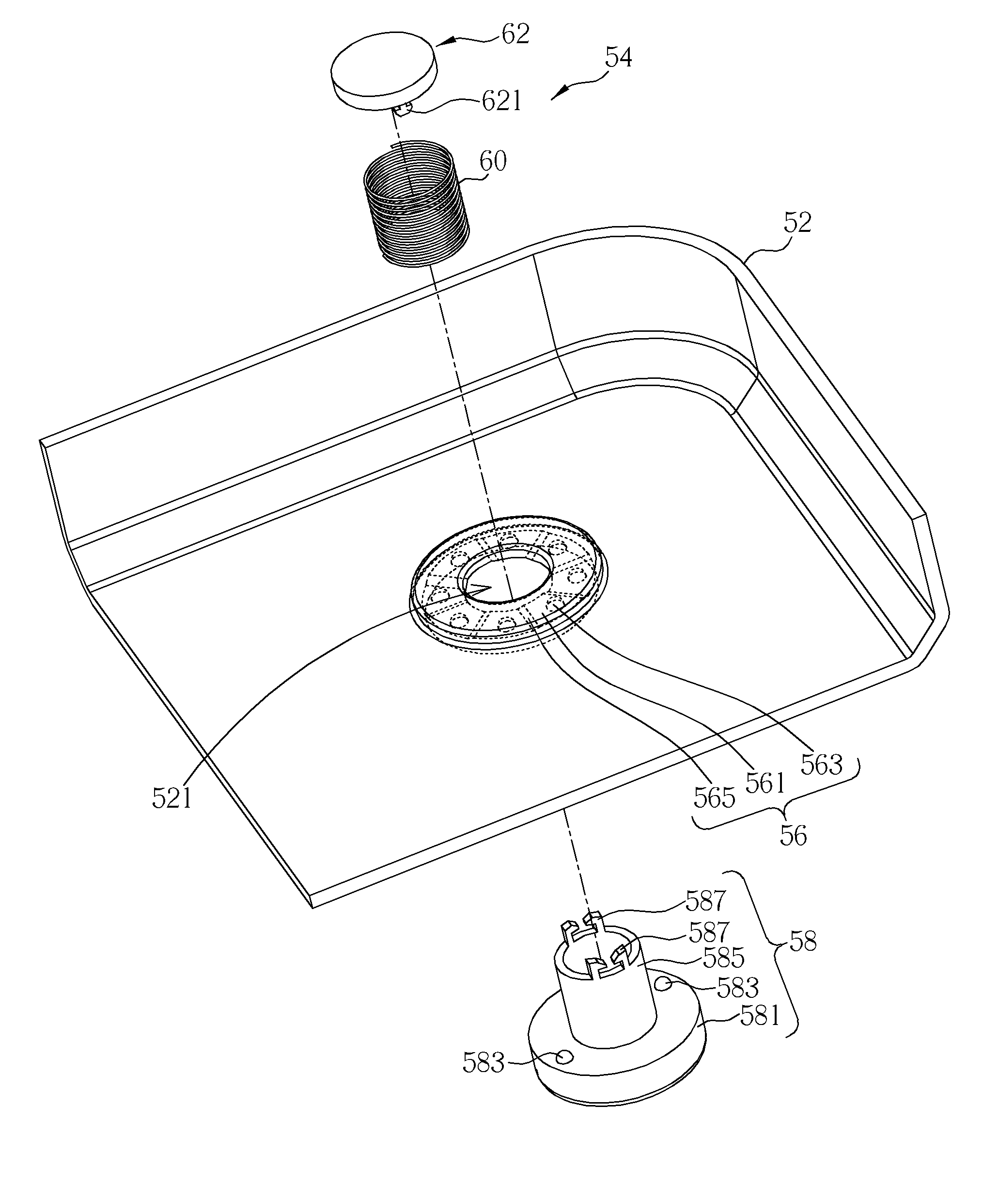 Pad mechanism capable of adjusting height thereof and electronic device therewith